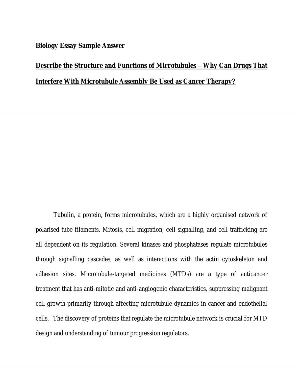 Structure and functions of microtubules - Page 1