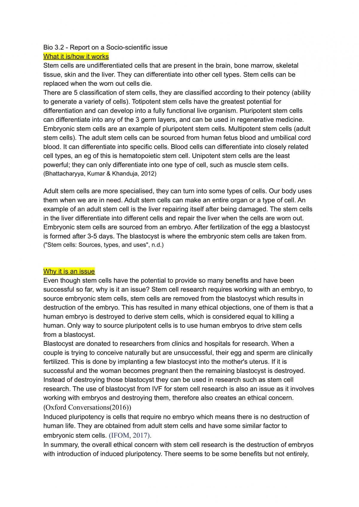 Level 3 Internal on socio-scientic issues.  - Page 1