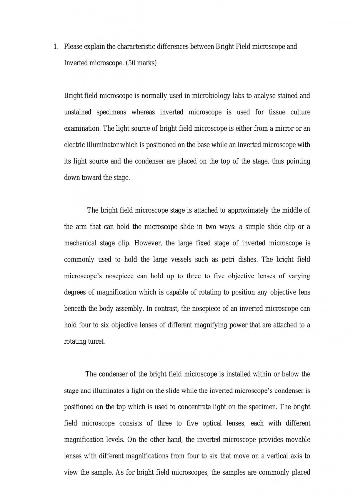 Microscopy and Gram Staining - Page 1