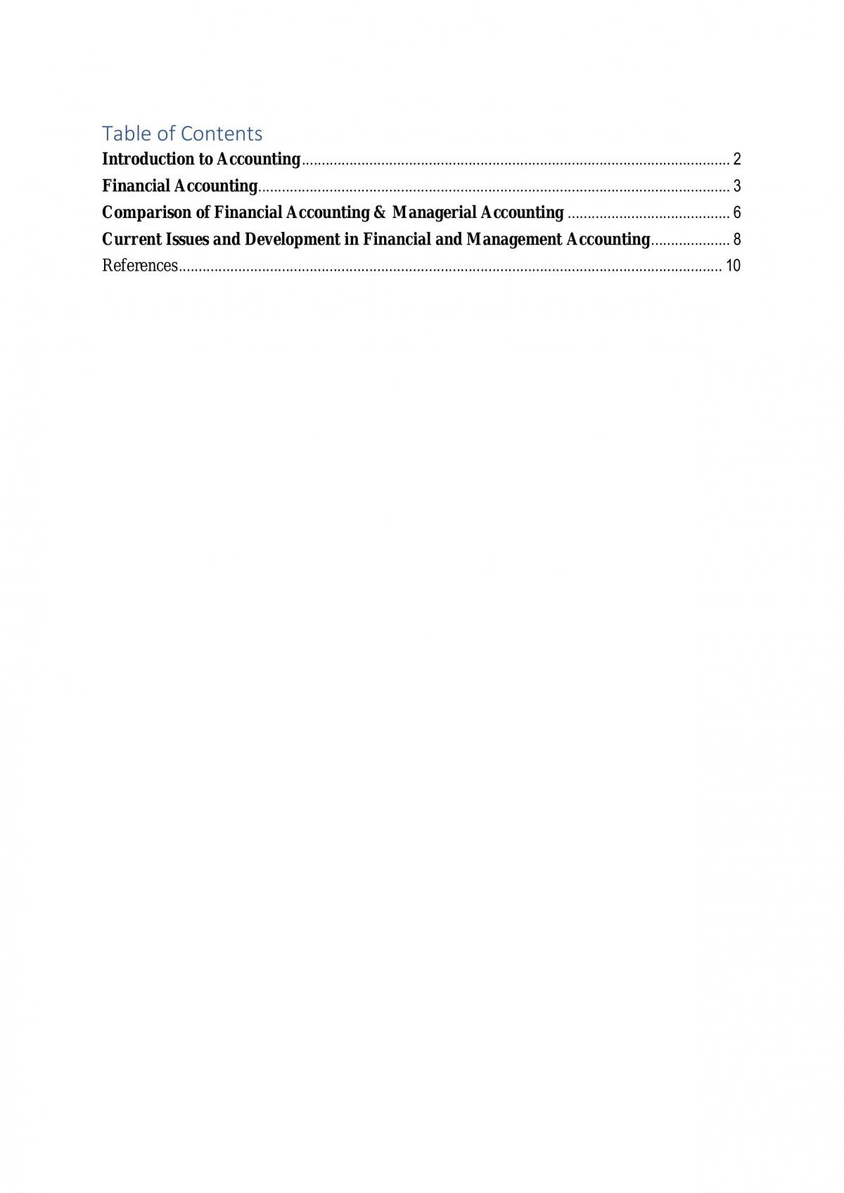 Accounting Assignment - Page 1