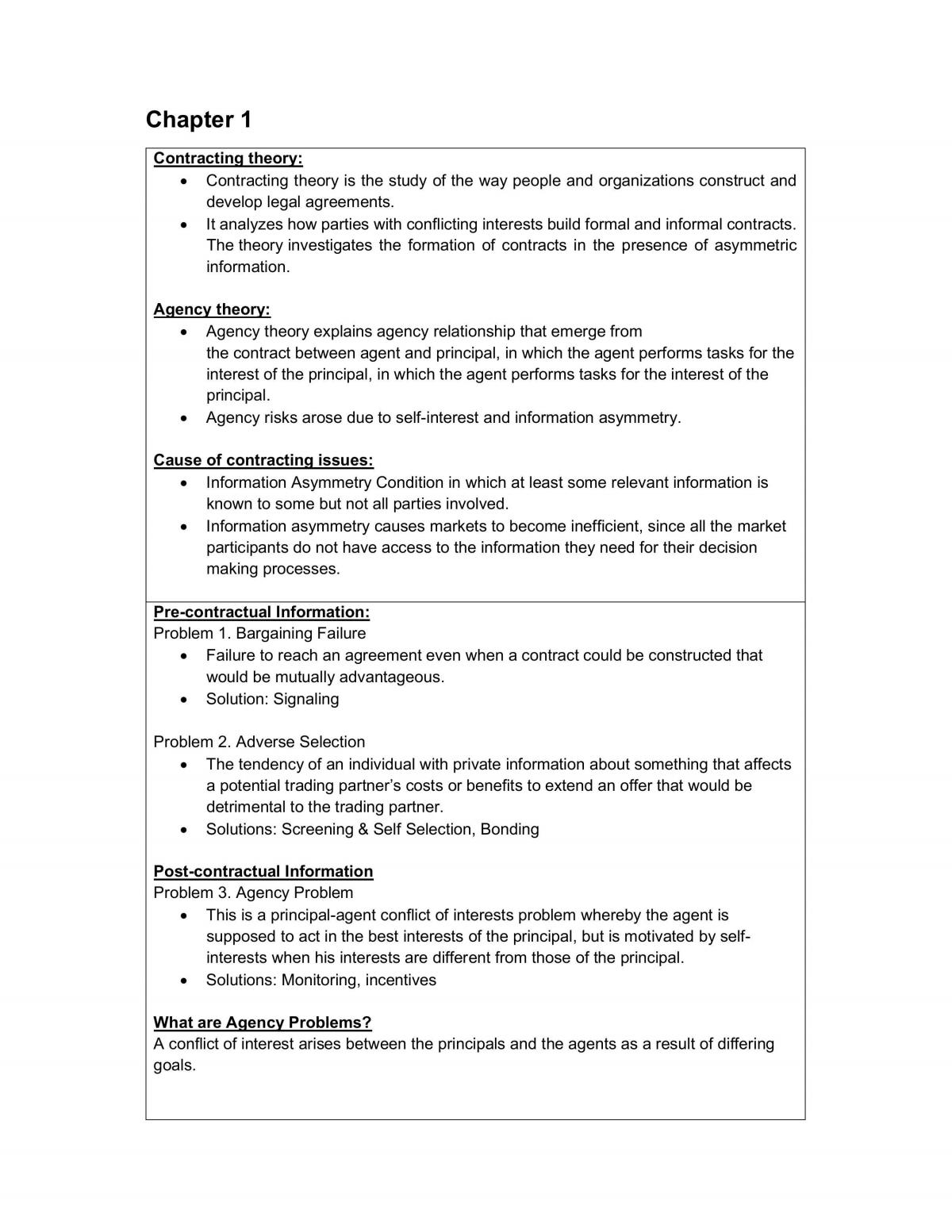 AC2105 Accounting Decision Making Notes - Page 1