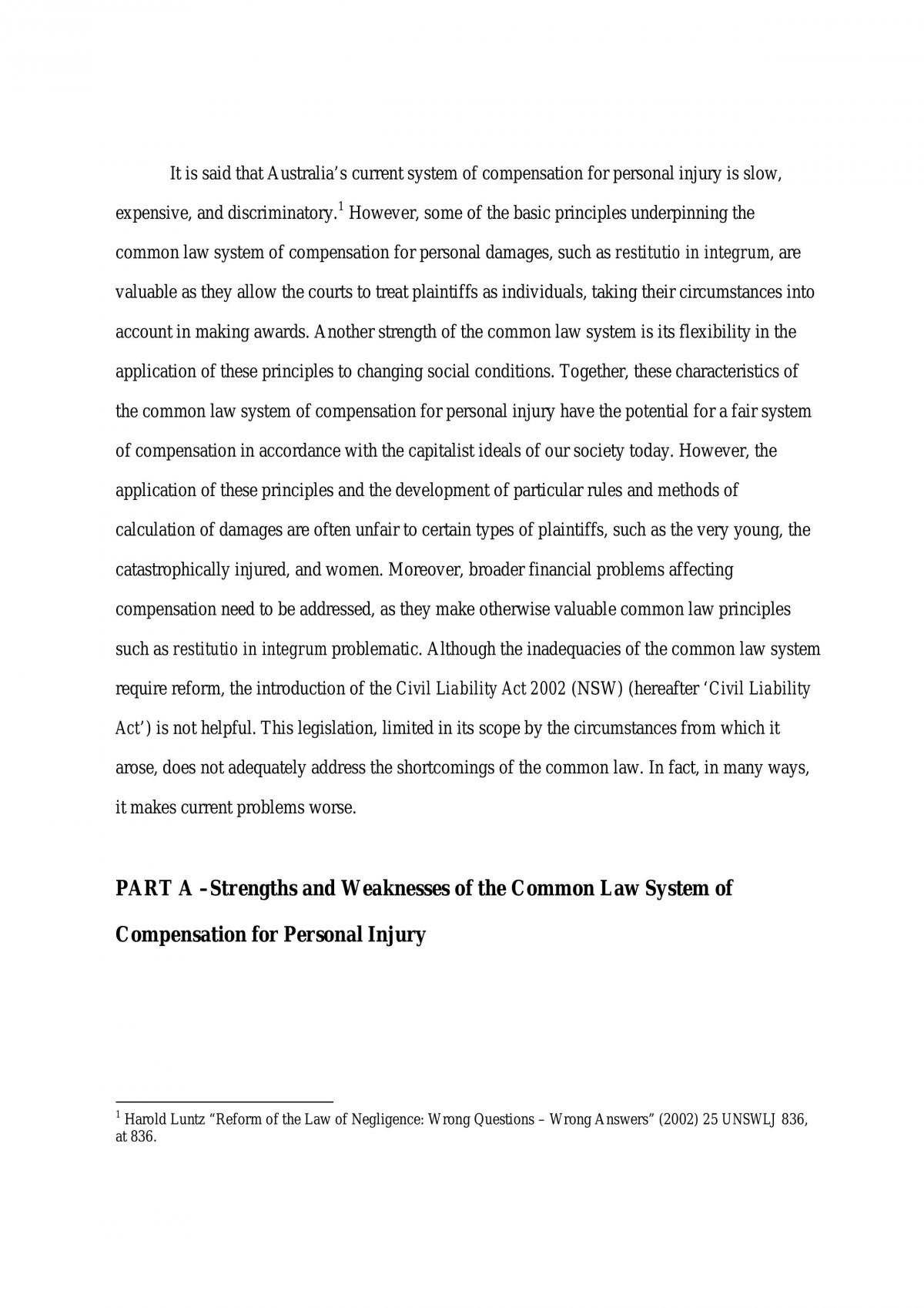 Major Essay - Page 1