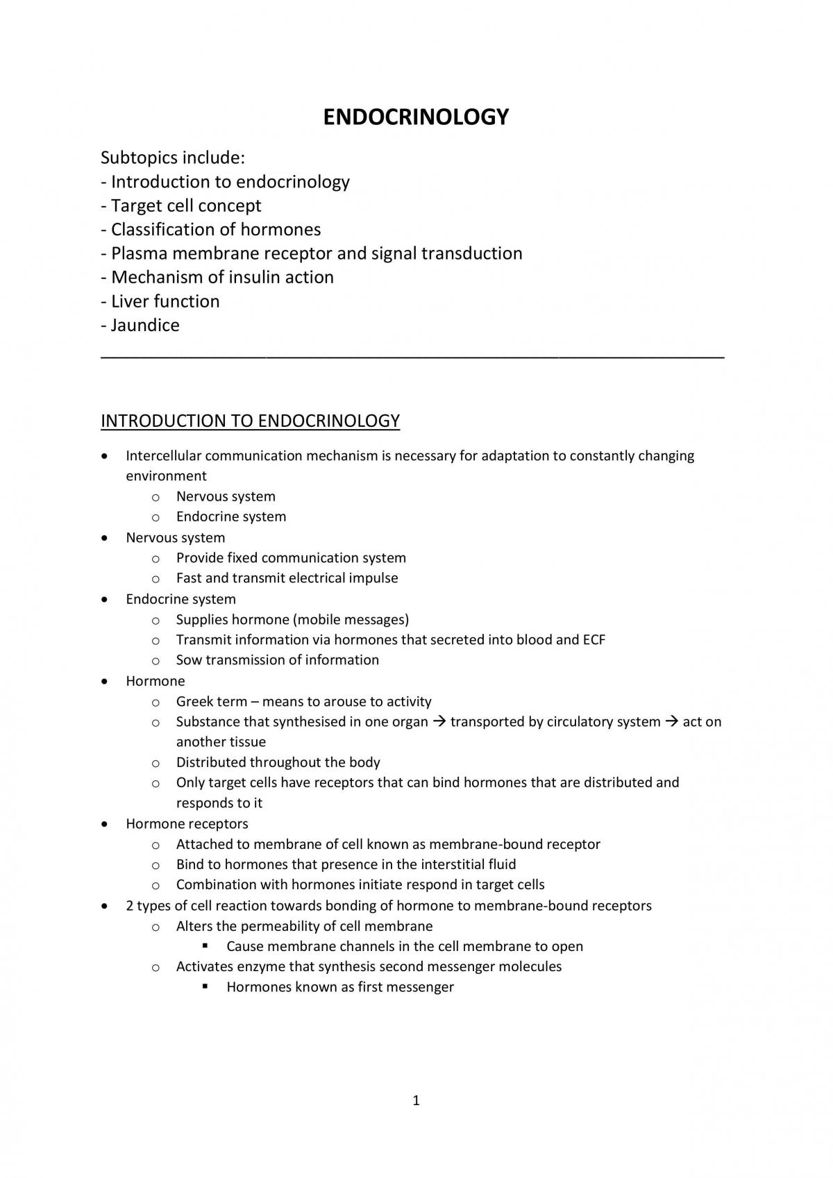 Endocrinology - Page 1