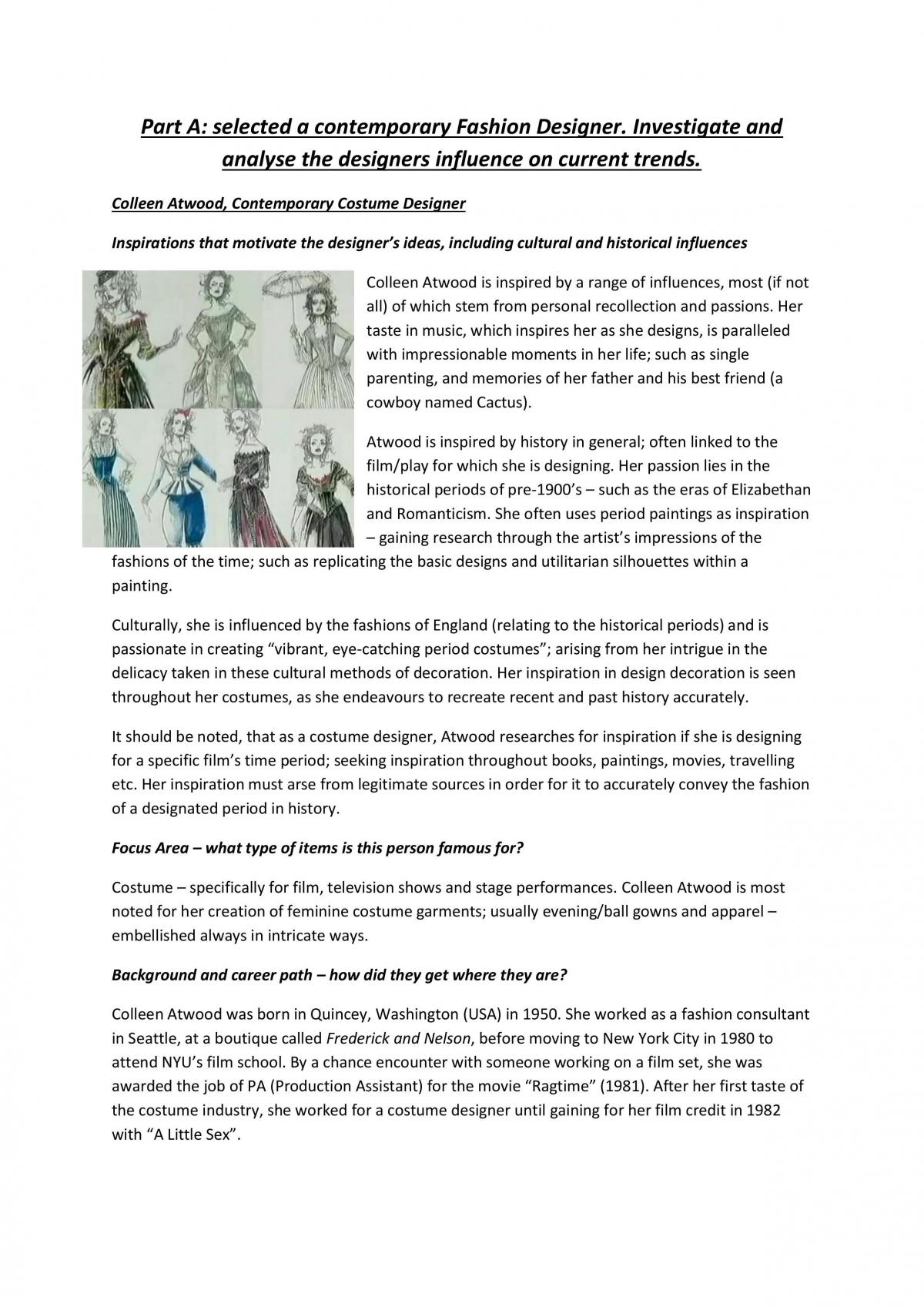 Designer Analysis - Page 1