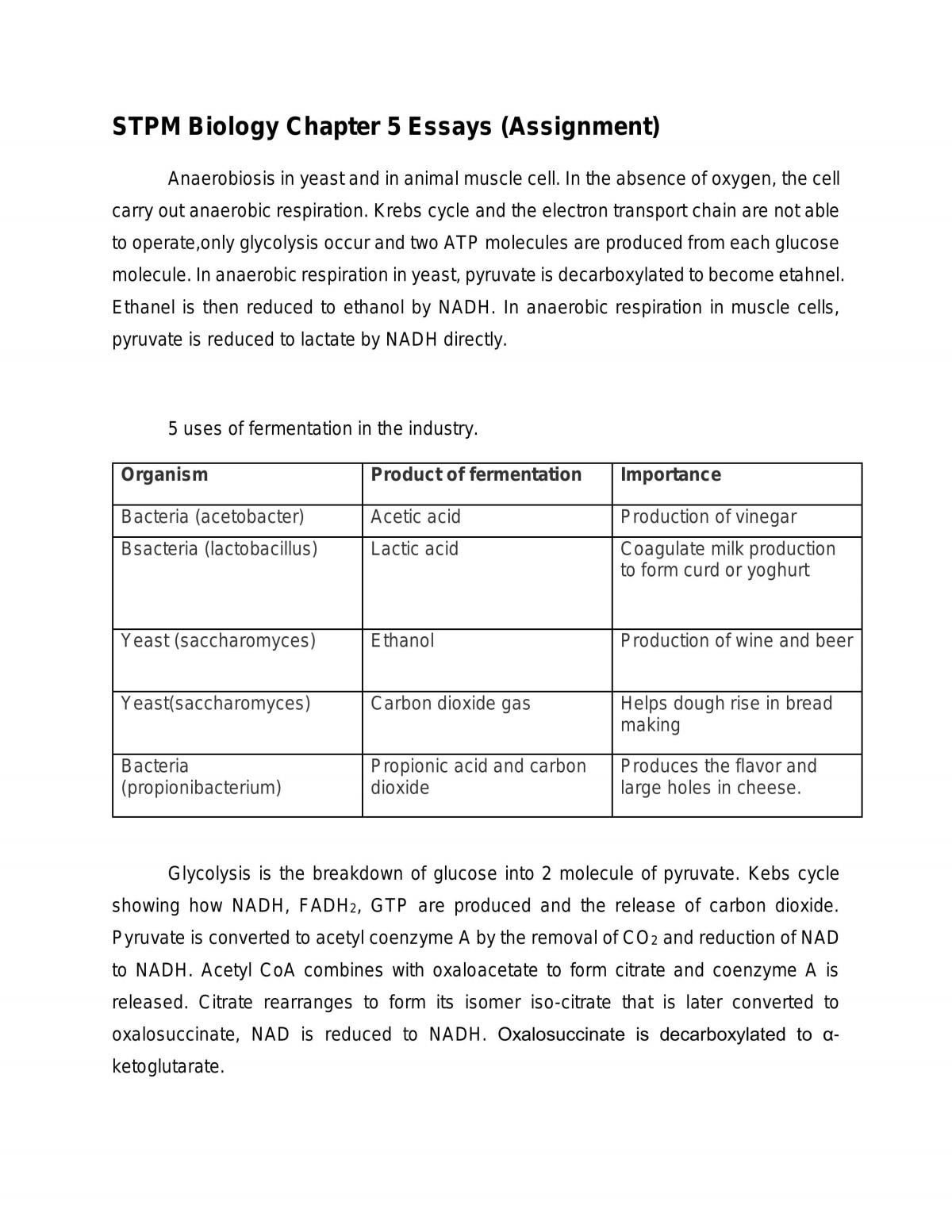 stpm biology coursework experiment 3