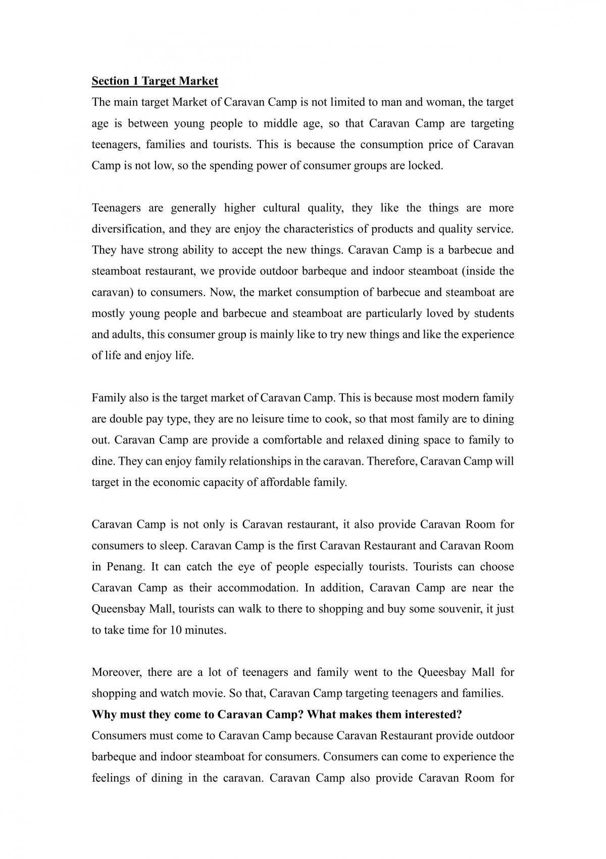 Project: Caravan Camp - Page 1