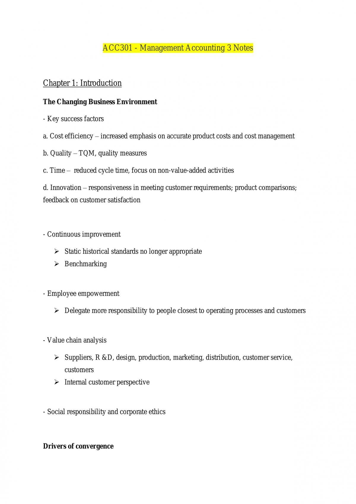 ACC301 Study Notes - Page 1