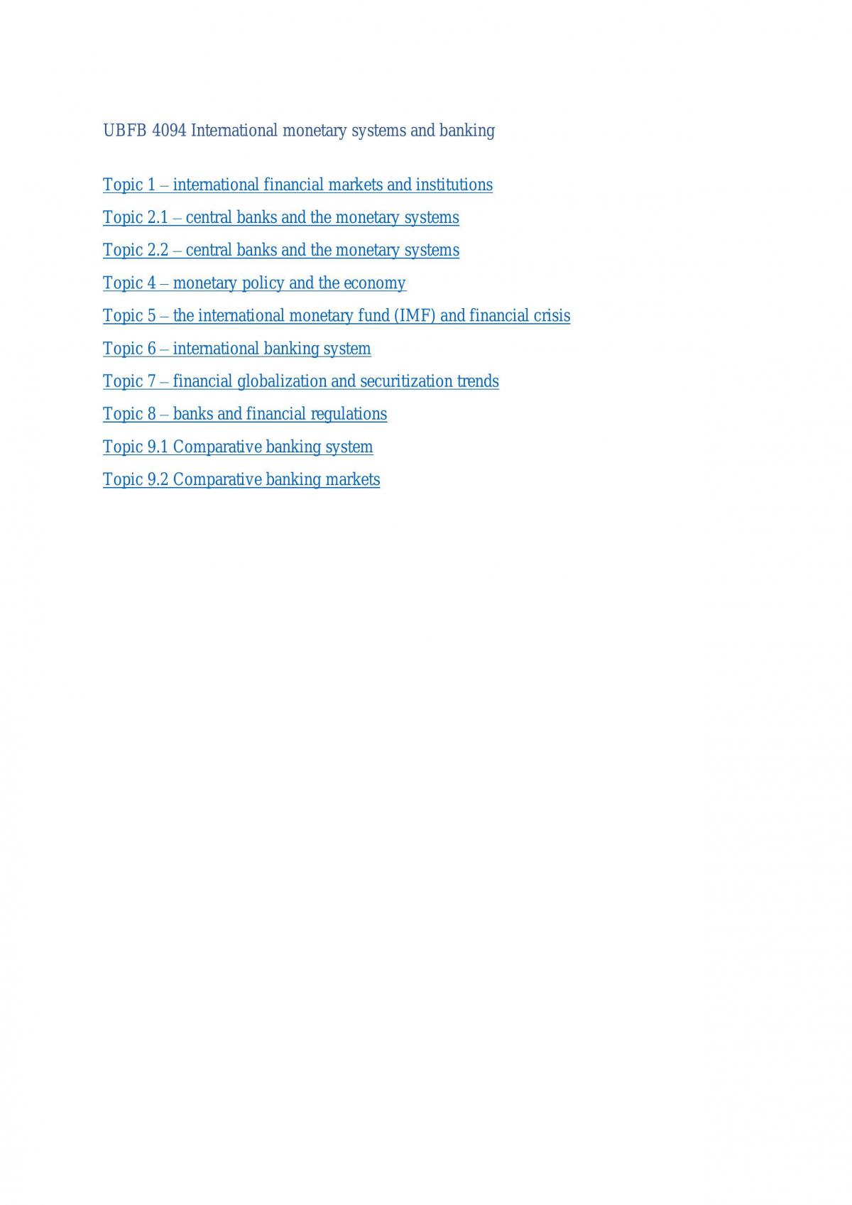 UBFB 4094 IMSB Notes  - Page 1