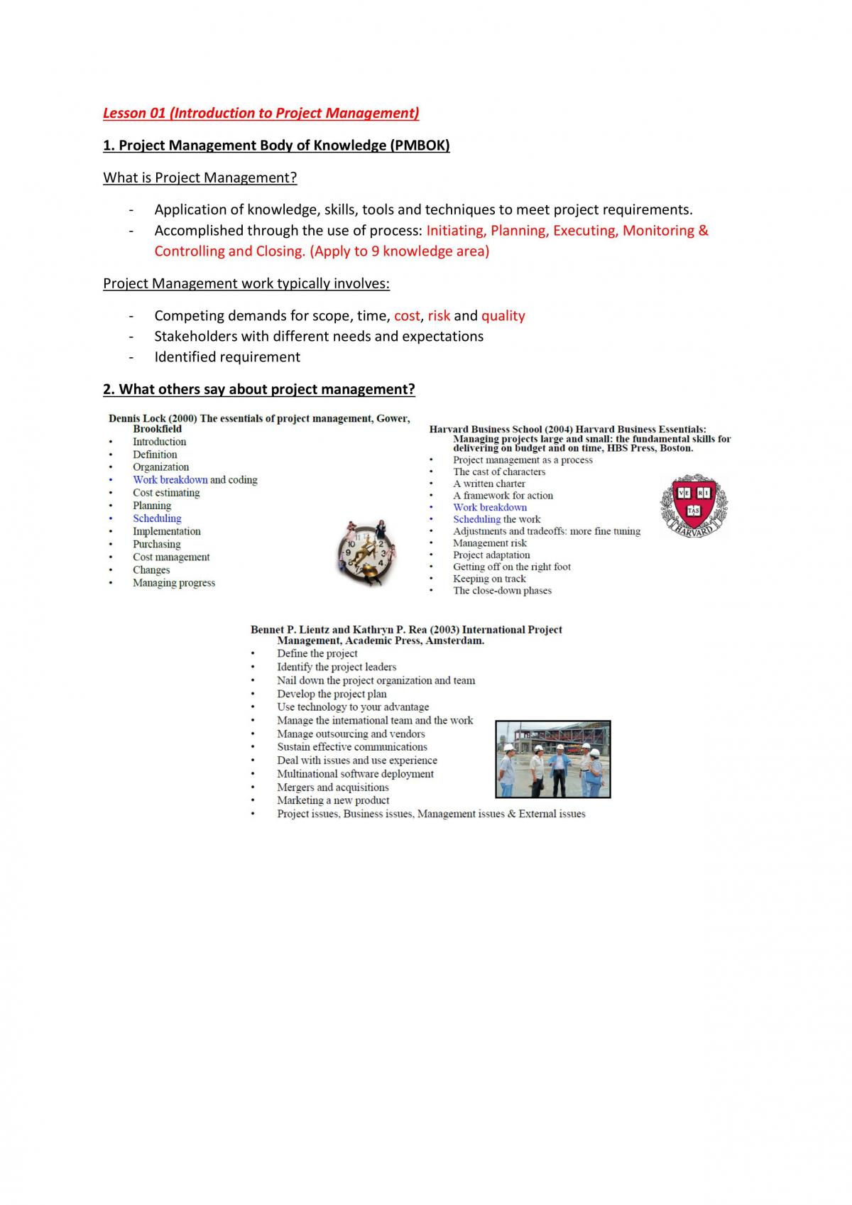 PF1101 Final Notes - Page 1