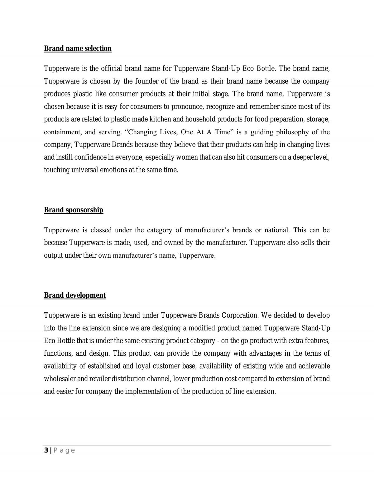 Tupperware stand-up Eco Bottle - Page 3