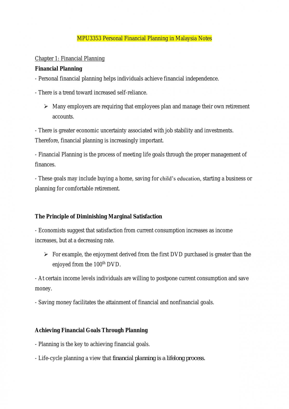MPU3353 Study Notes - Page 1
