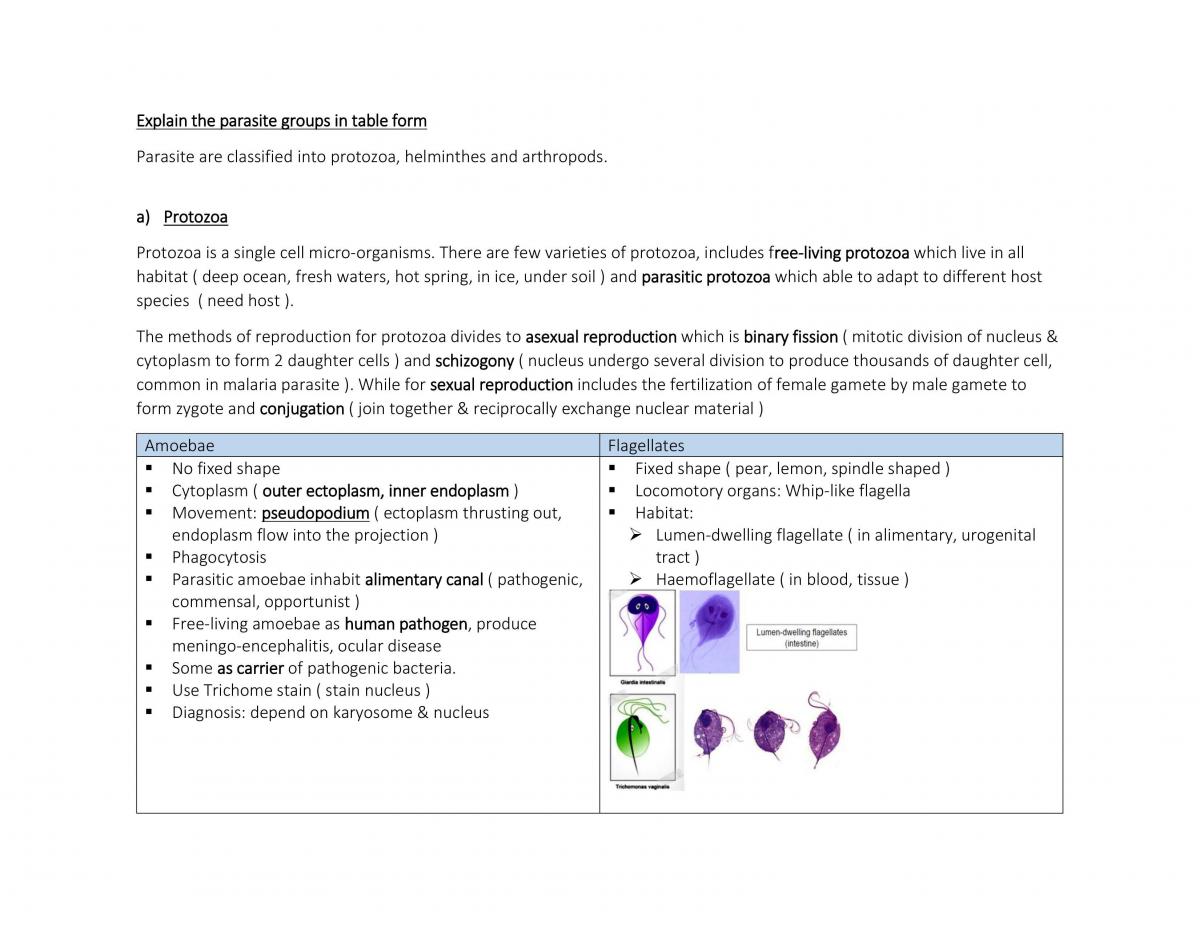 Parasite groups  - Page 1