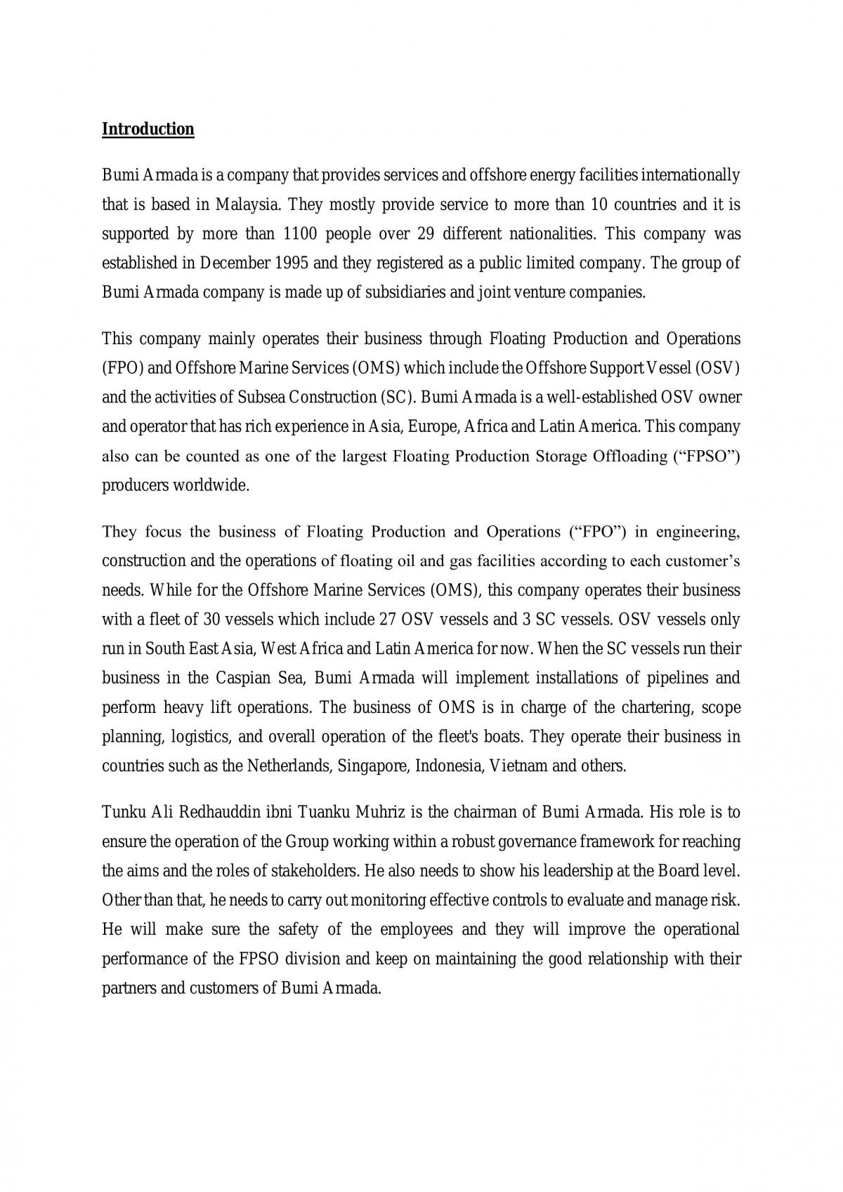 Risk Management Assignment 2 - Page 1