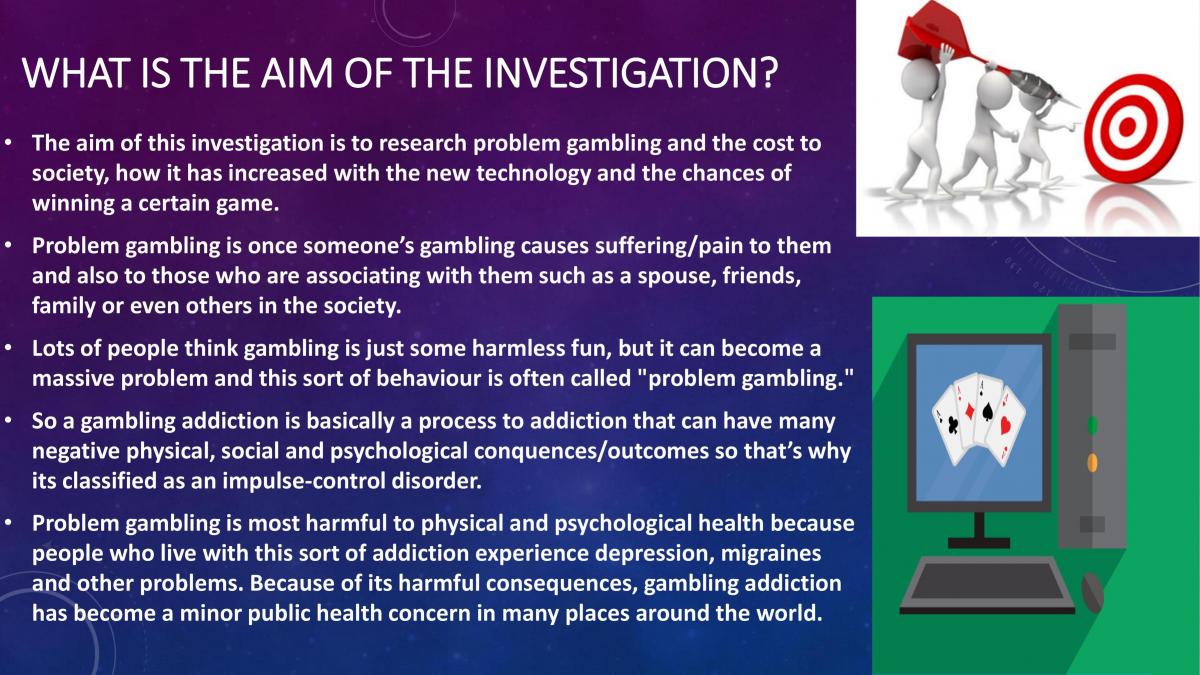 Problem Gambling and the cost to society  - Page 2