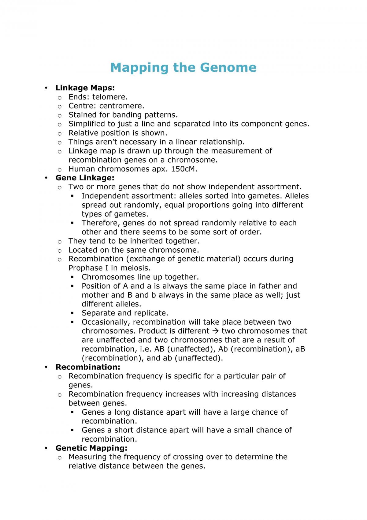 Genetics - Page 1