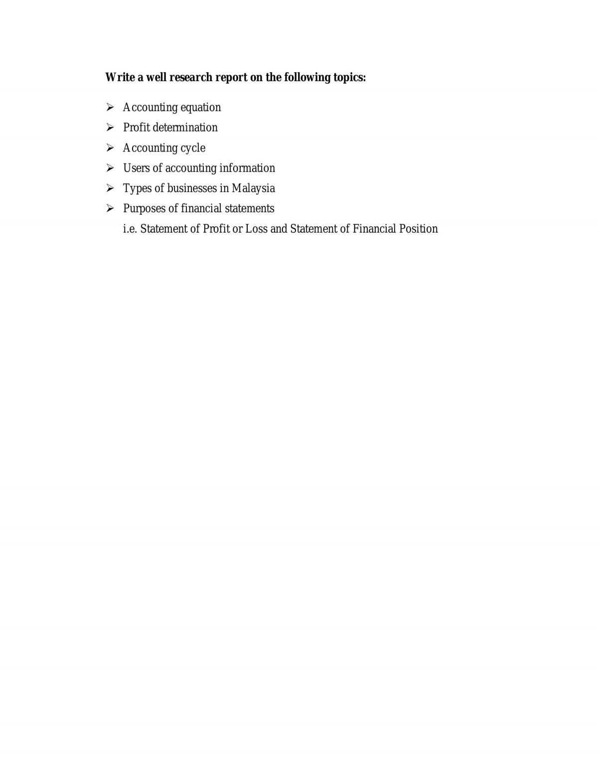 Introduction to accounting - Page 1