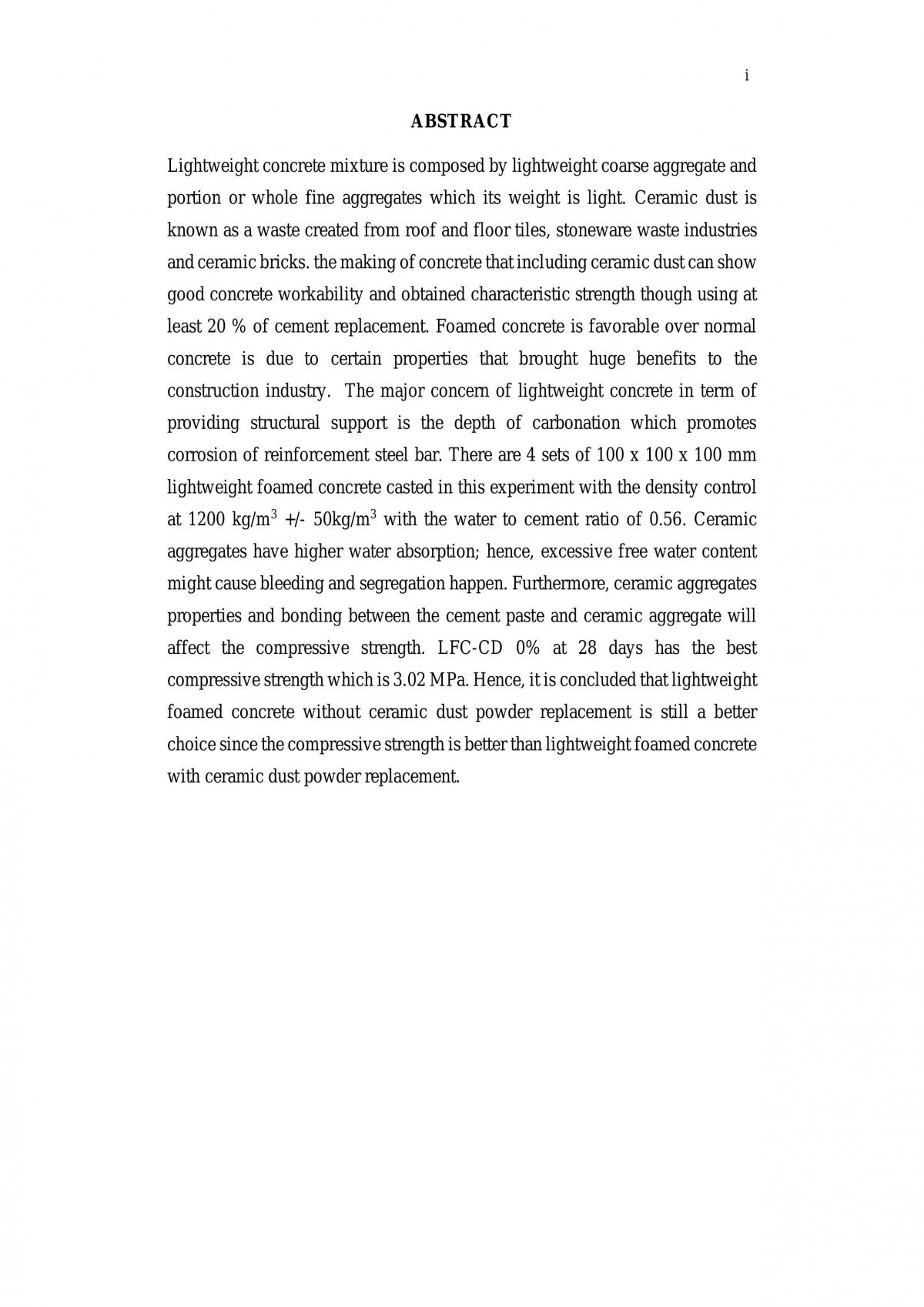 Concrete Technology - Page 1