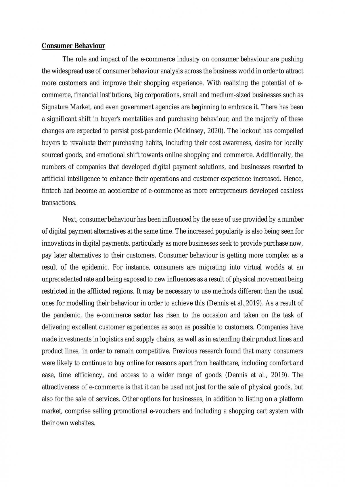 Consumer Behaviour  - Page 1