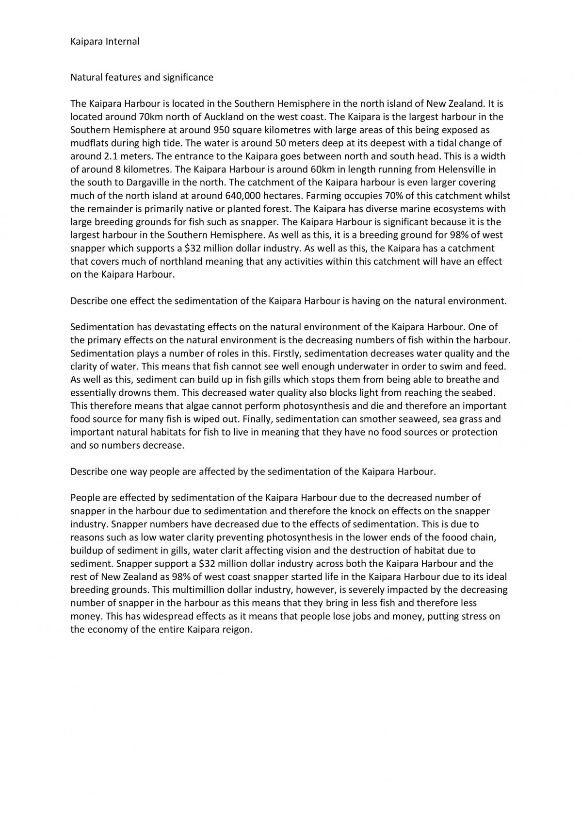 Kaipara Level 2 Excellence Internal - Page 2