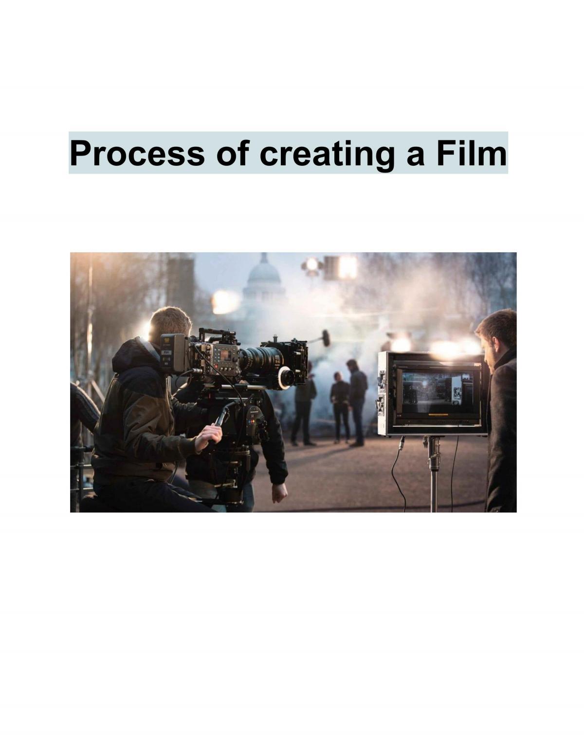 IPT Film making - Page 1