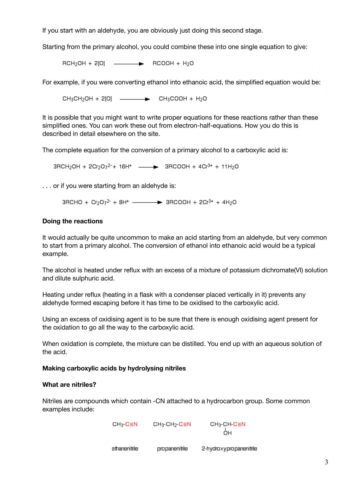 Organic Chemistry notes - Page 3