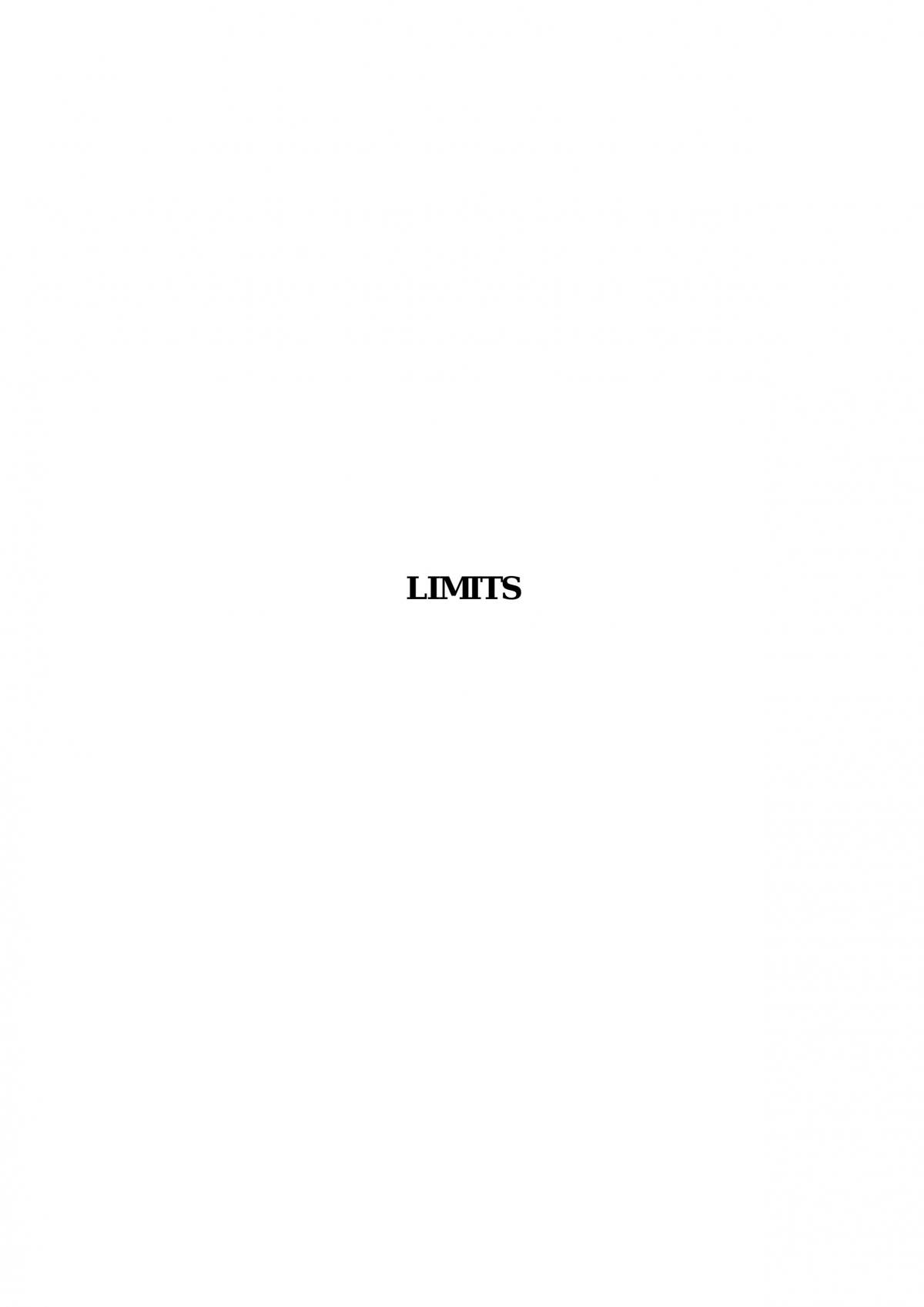 Limits - Page 1