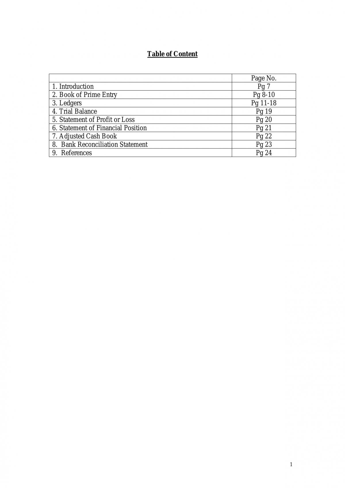 Accounting 1  - Page 1