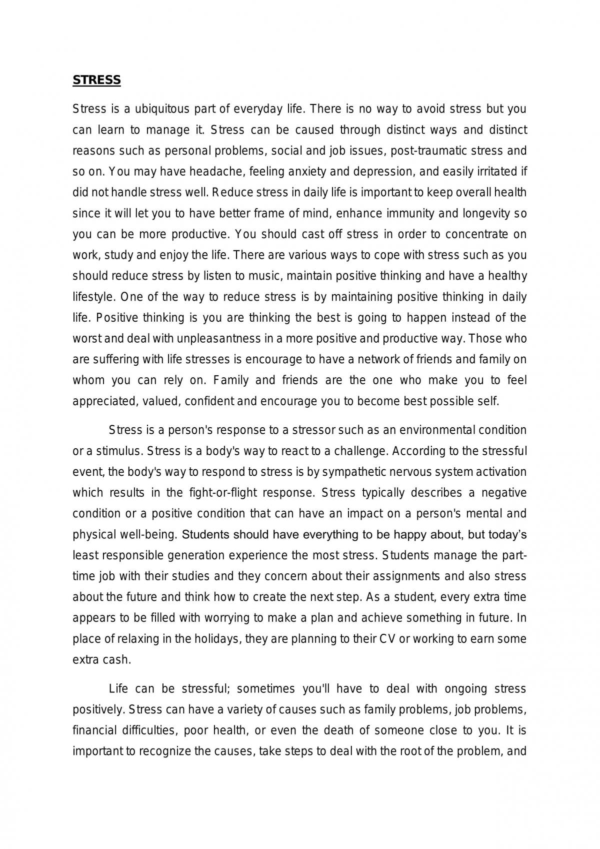 Stress - Page 1
