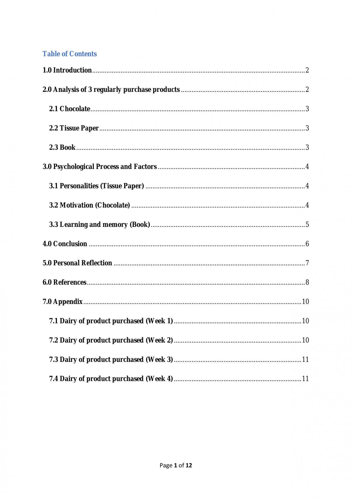 Individual Assignment Consumer Behavior  - Page 1