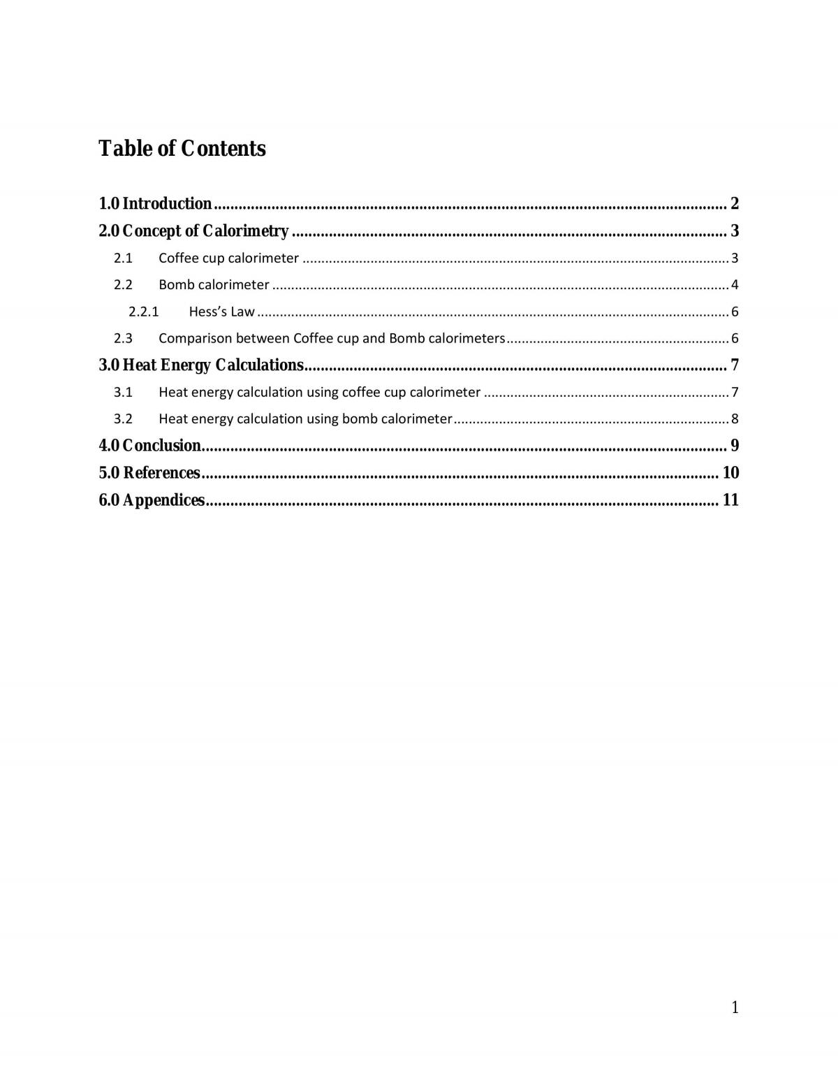 Thermodynamics Assignment 1 - Page 1