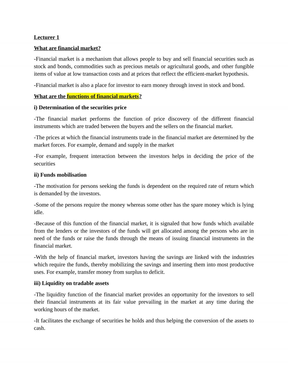 Bond Analysis Notes - Page 1