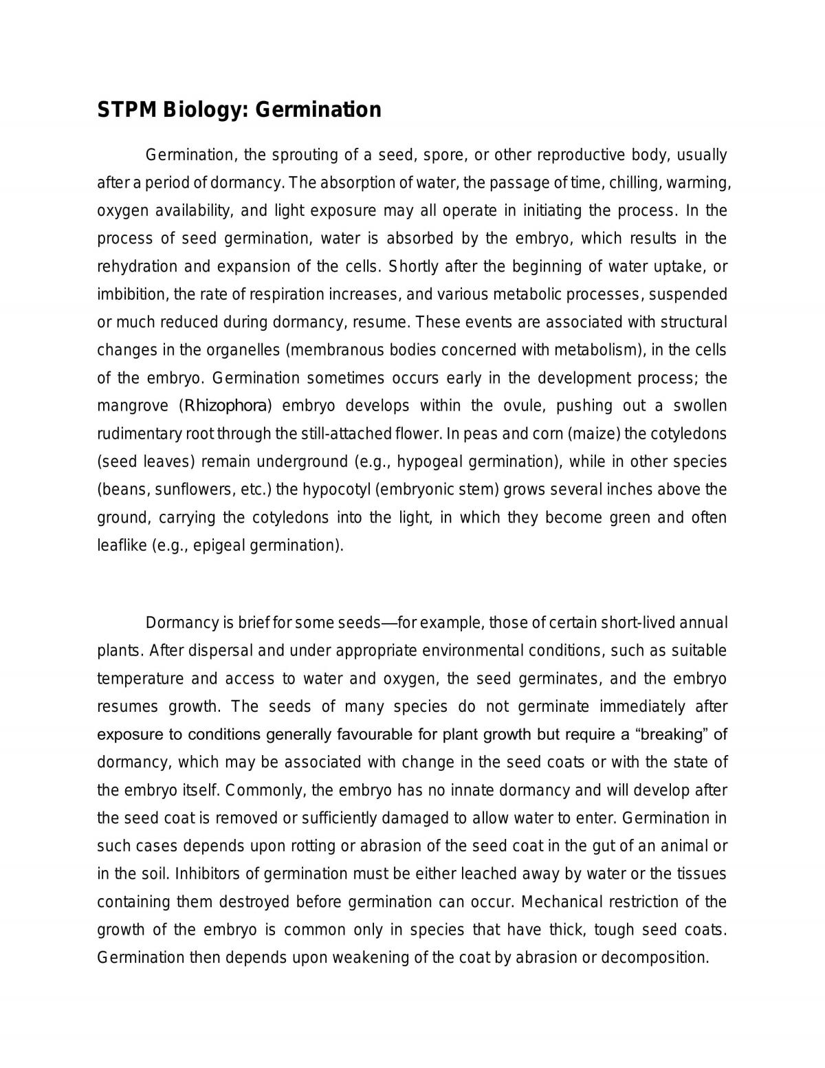 Germination - Page 1