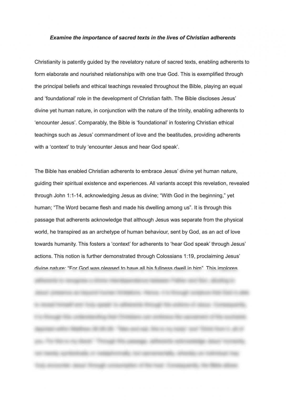 SOR Extended Response - Page 1