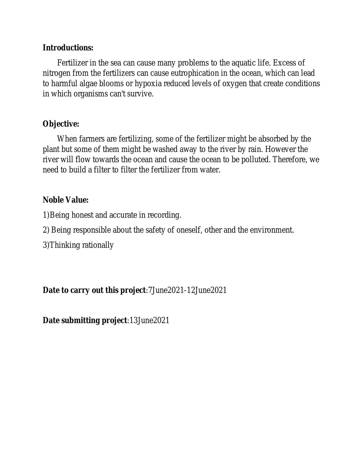 Create a filter to collect pollutant - Page 5