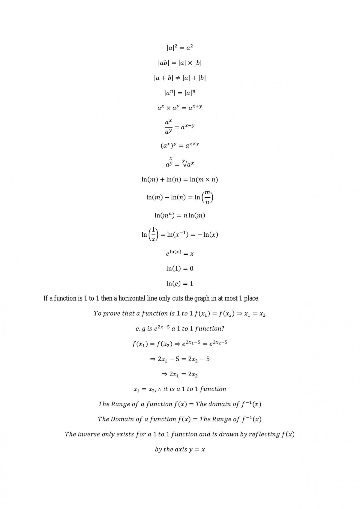 Complete MATH1051 Course Notes - Page 1