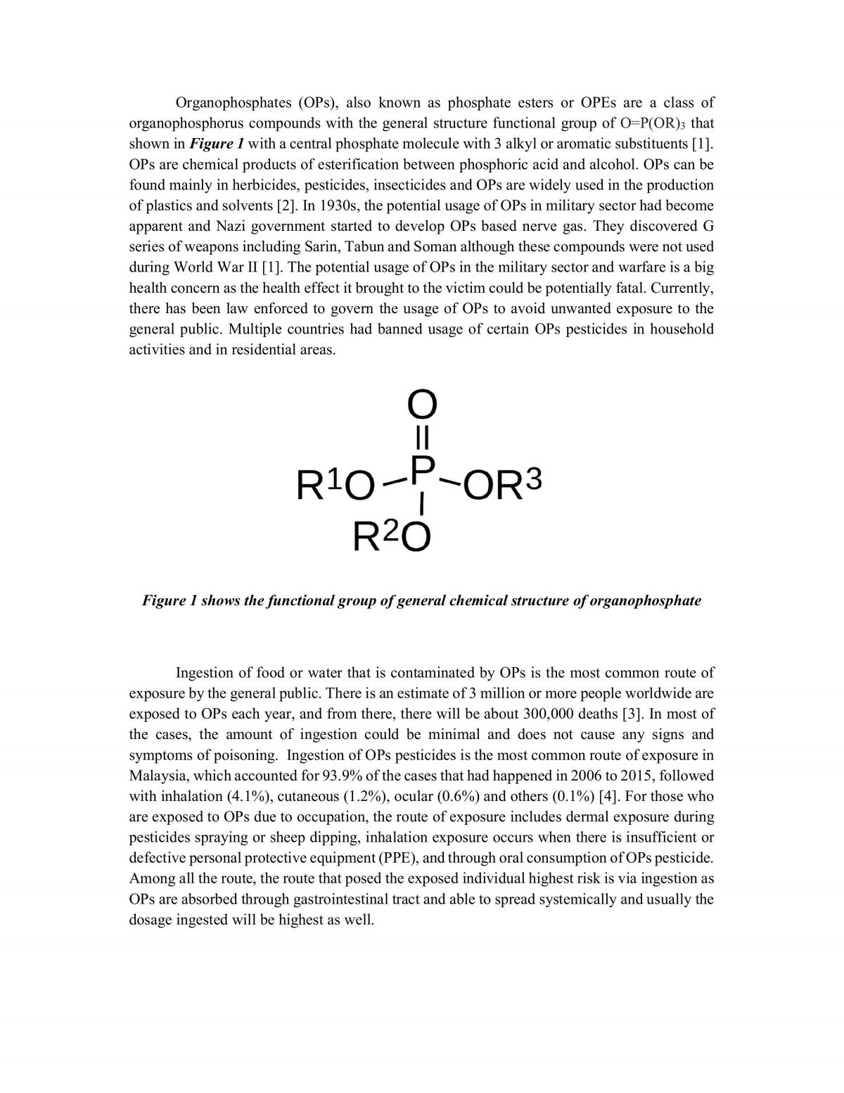 Organophosphates Poisoning  - Page 1