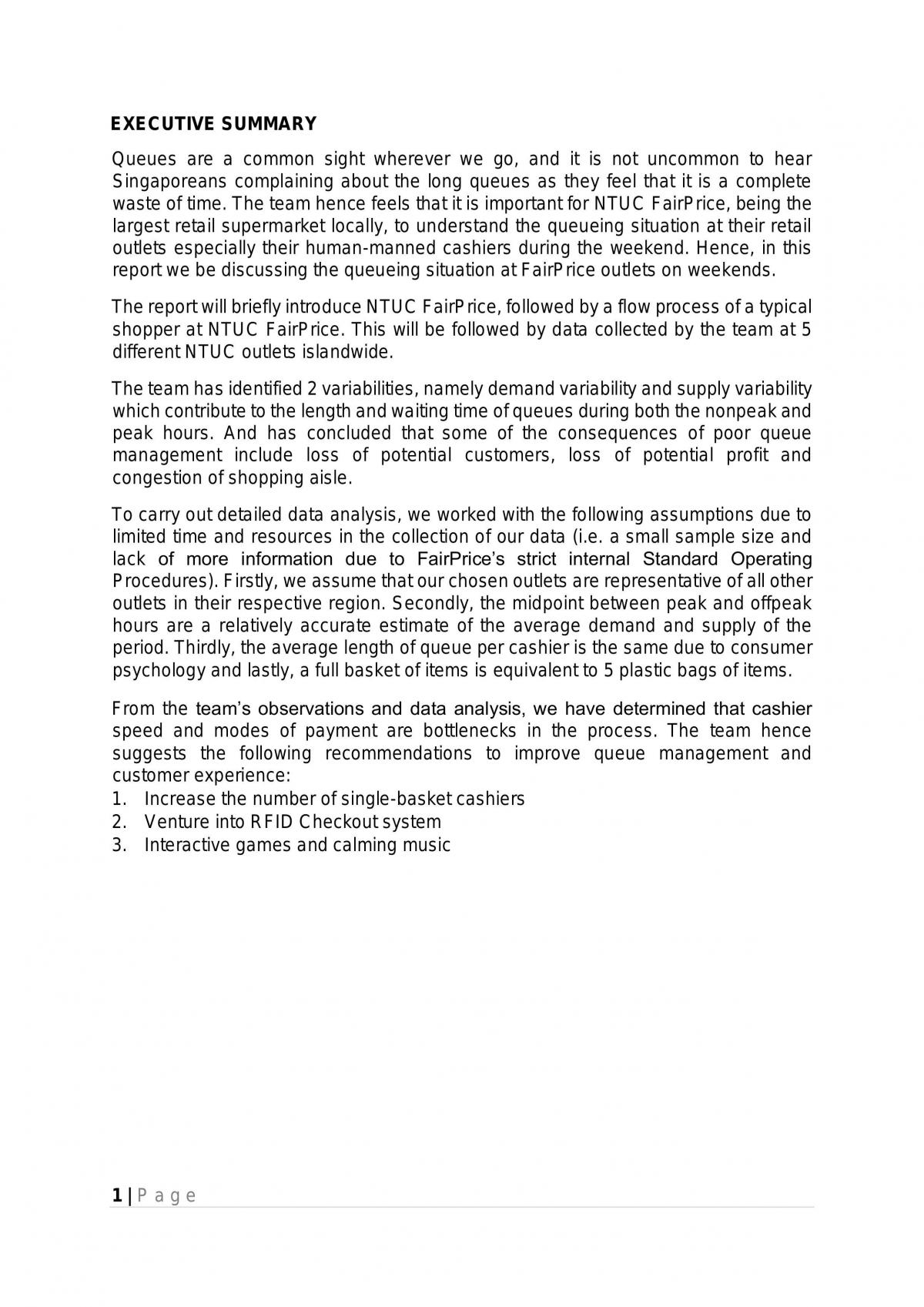 BE1401 Project Report - Page 1