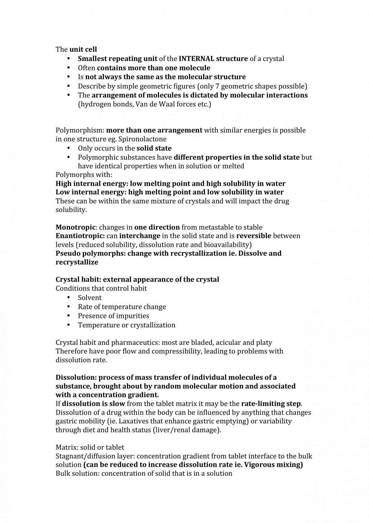 PHRM2022 Notes - Page 1