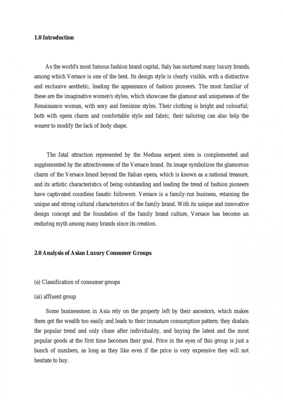 Business expansion - Versace as example  - Page 1