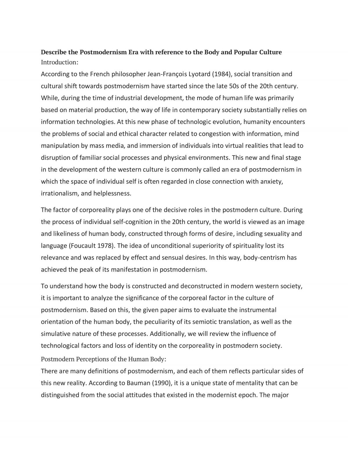 The influence of the arts on shaping human values, and of human value - Page 1