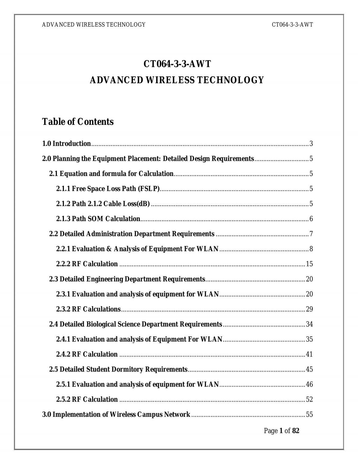 Design and implement a new network architecture for a place - Page 1