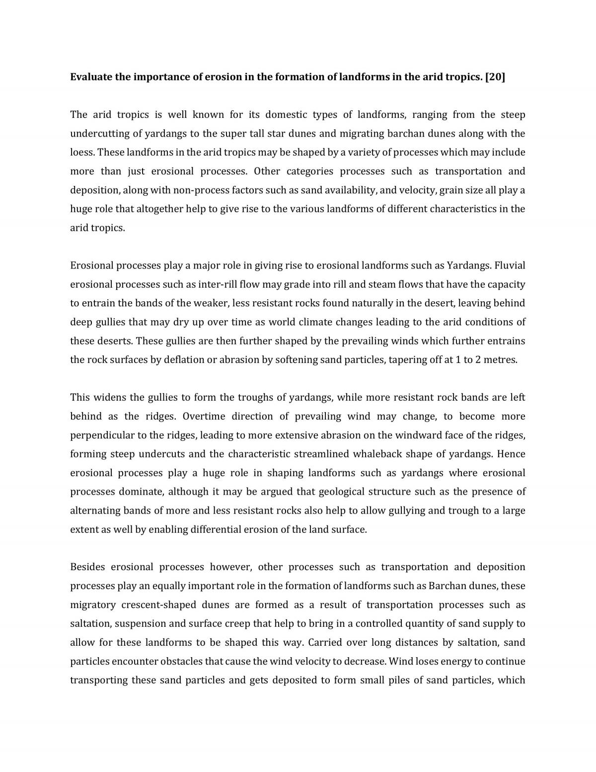 Essays on Erosion - Page 1
