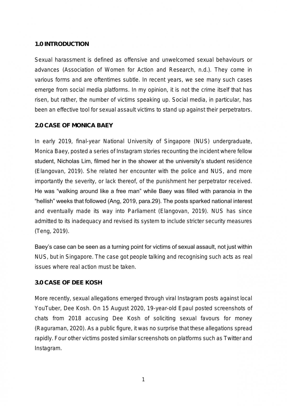 WR Assessment 1 - Page 1