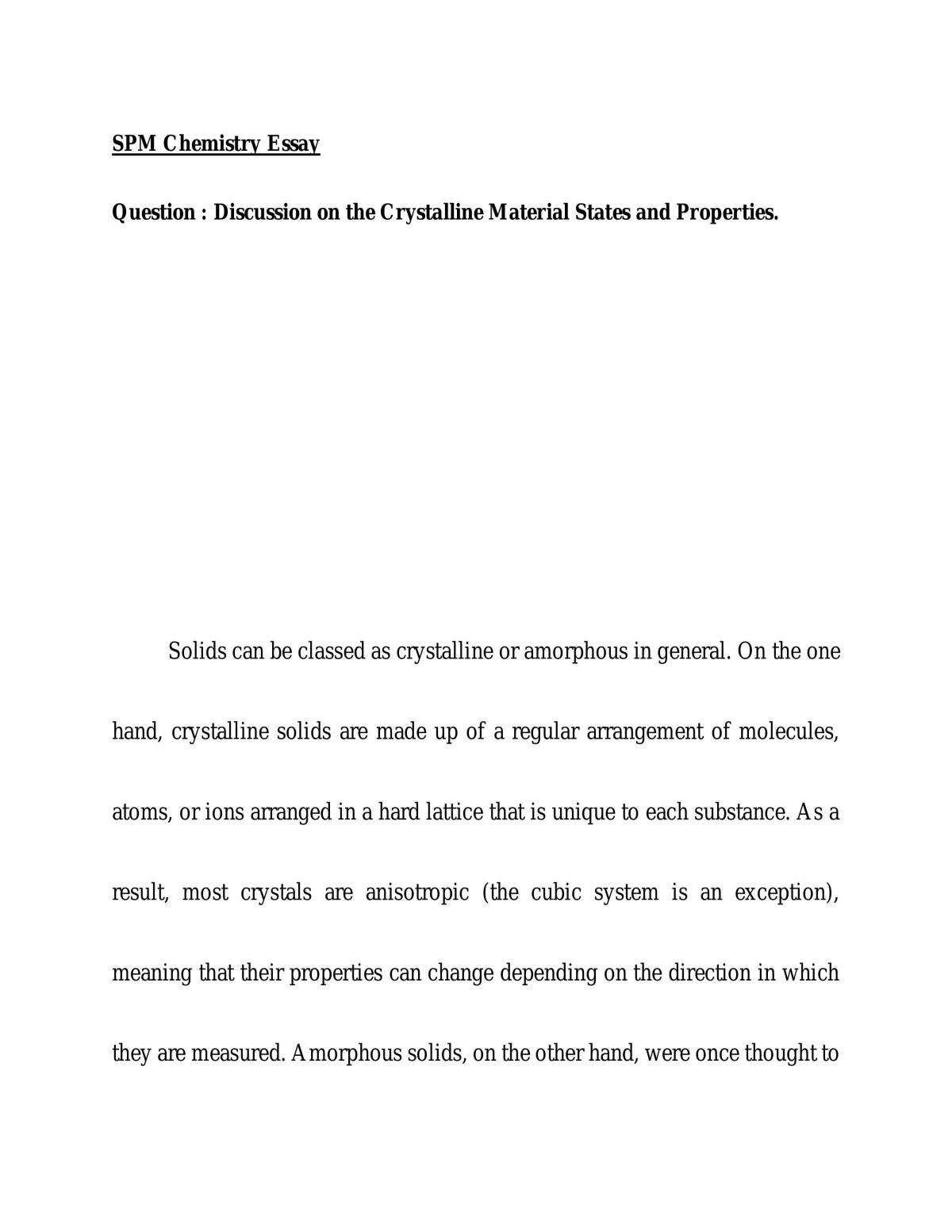 Crystalline material states and properties.  - Page 1