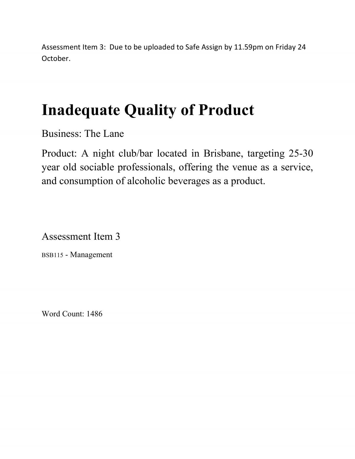 vbd final report - Page 1