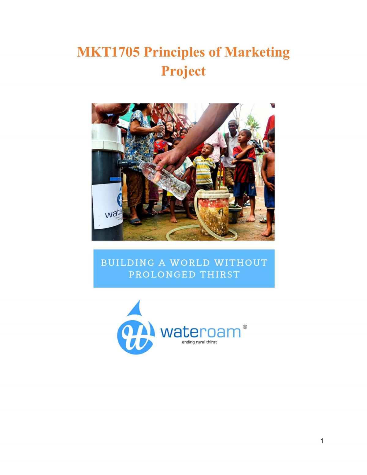 MKt1705 WateRoam Project - Page 1