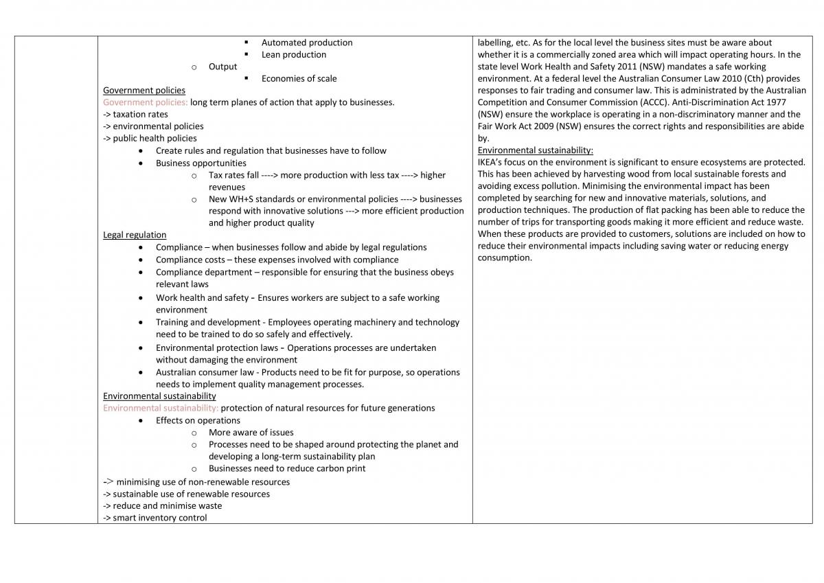 Business Operations Summary - Page 5