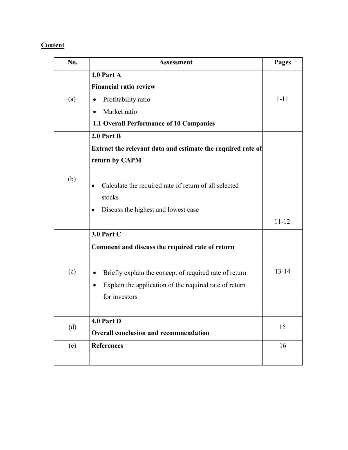 CAPM - Page 1