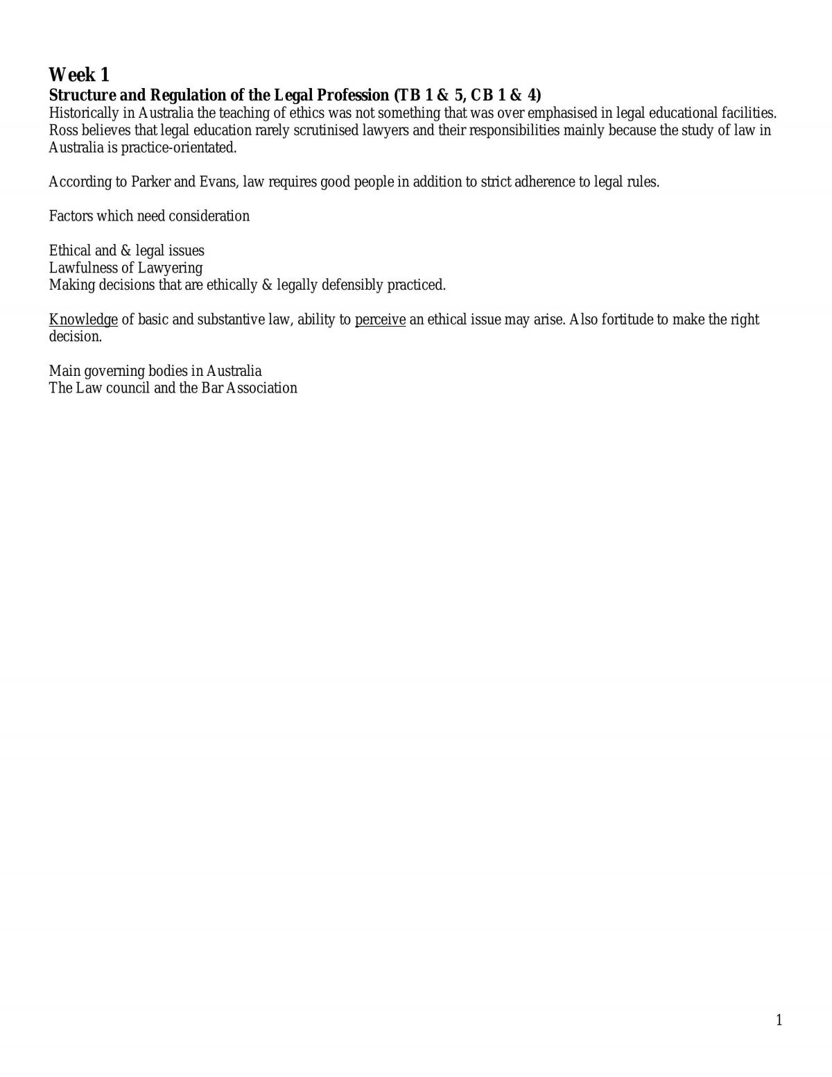 Complete Notes for Ethics - Page 1