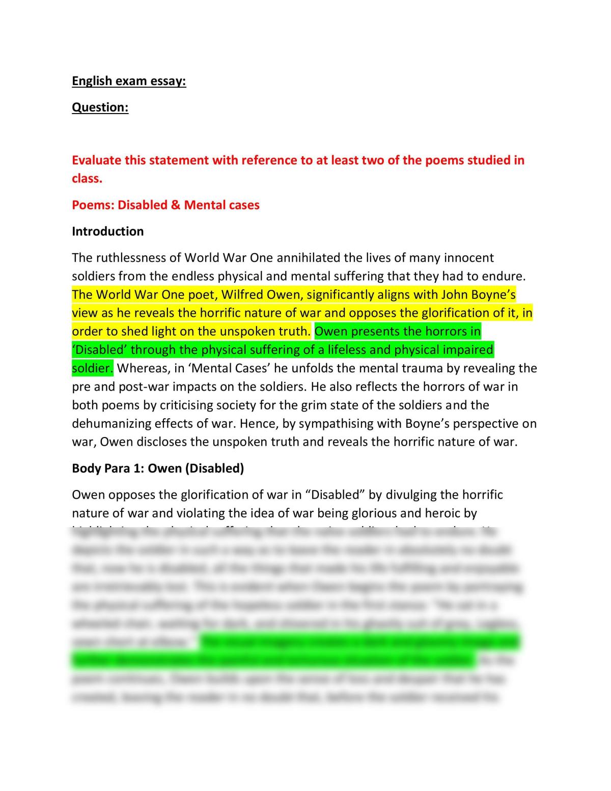 english essay grade 11 pdf